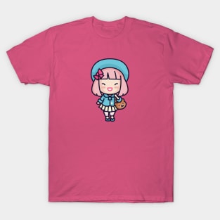 Cute Japanese Hipster Girl T-Shirt